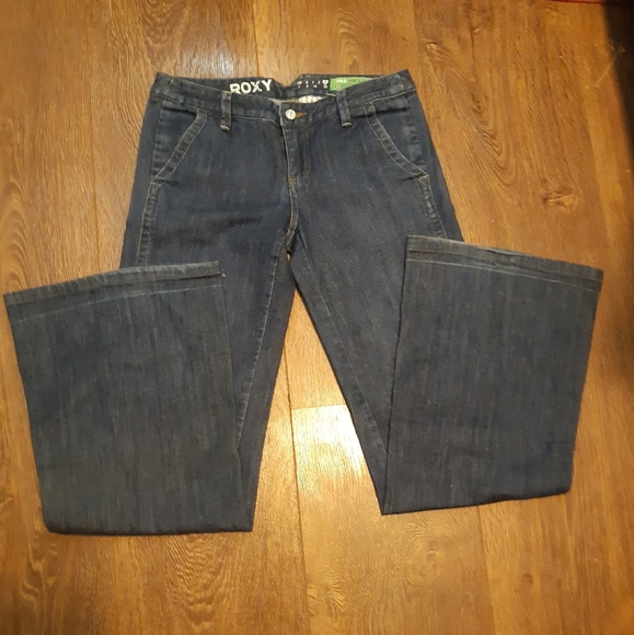 🔥VINTAGE🔥 Roxy San-o wide leg jeans - Picture 2 of 6